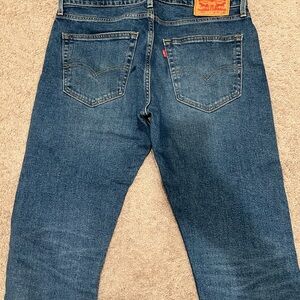 Levi's 512 Men's Jeans Size 32W 30L- Blue Denim